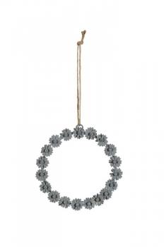 Blütenkranz gezinktes Eisen